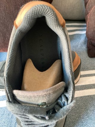 Zapatillas Scalpers Verde Oliva y Beige