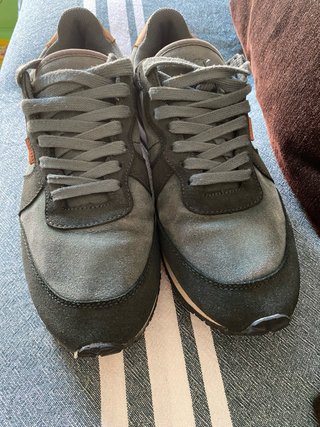 Zapatillas Scalpers Verde Oliva y Beige