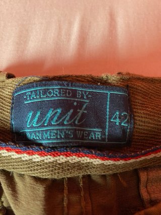 Pantalón cargo hombre verde oliva