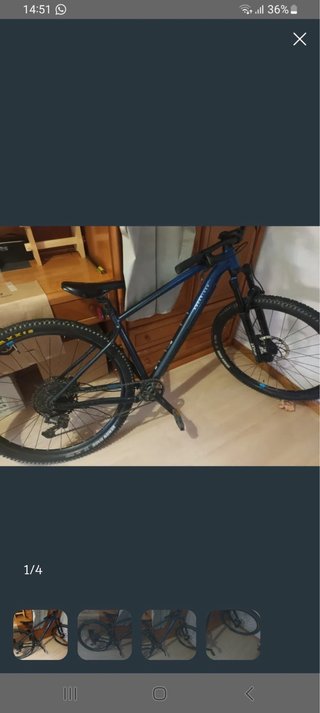 Bicicleta MTB,la doy con multi,camara de cambio...