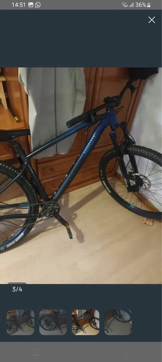 Bicicleta MTB,la doy con multi,camara de cambio...