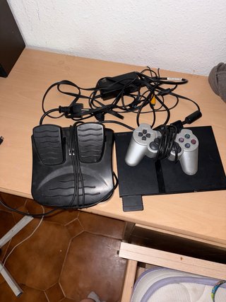 PlayStation 2 Negra Completa