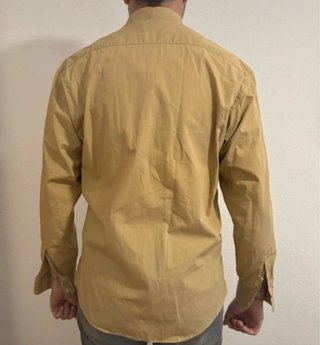 Camisa de hombre manga larga