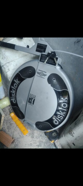 Antirrobo volante Disklok Small con llave