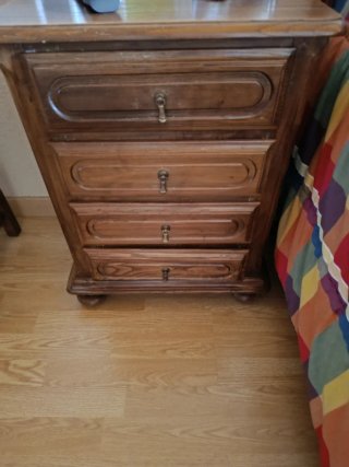 Dormitorio completo madera