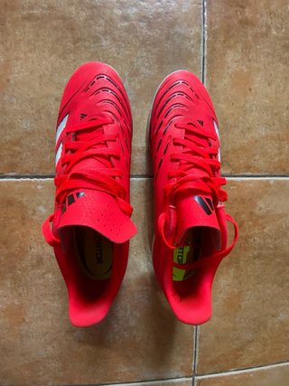 Botas de fútbol Adidas Predator Rojas