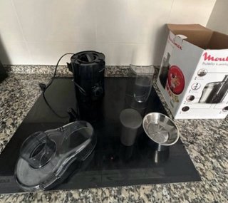 Licuadora/procesadora Moulinex Frutelia 350W Negra