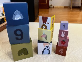 Juego de apilar y construir Trixie