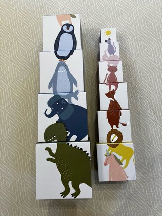 Juego de apilar y construir Trixie
