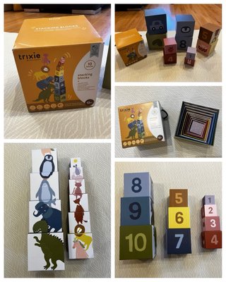 Juego de apilar y construir Trixie