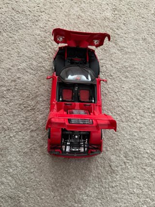 Coche Ferrari Rojo F50
