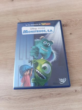 Monstruos S.A. DVD Disney Pixar Español