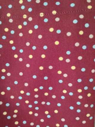 Pantalón Cortefiel lunares ancho Talla S