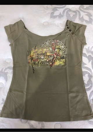 Camiseta Talla 42 Estampada