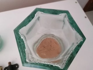 2 Botes Cristal con tapón de Corcho