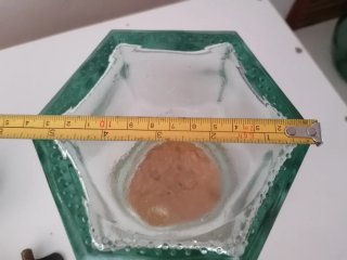 2 Botes Cristal con tapón de Corcho