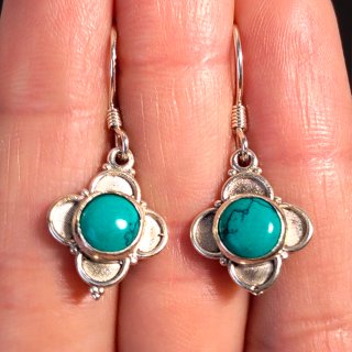 Pendientes Plata 925 Turquesa