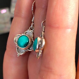 Pendientes Plata 925 Turquesa
