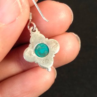 Pendientes Plata 925 Turquesa