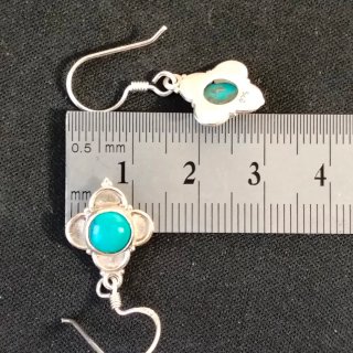 Pendientes Plata 925 Turquesa