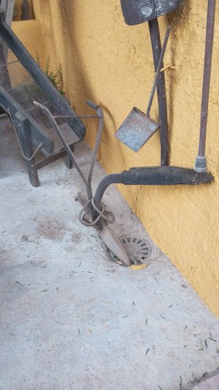 Colección completa de arados antiguos