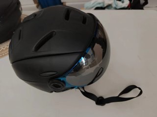 2 Cascos Moto AGV Negro/Rojo