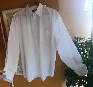 Camisa Van Heusen Blanca Talla 43