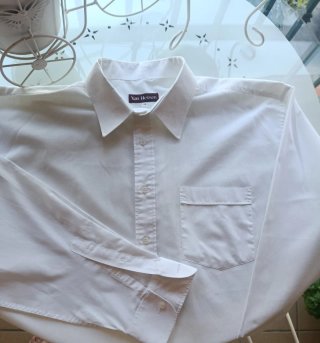 Camisa Van Heusen Blanca Talla 43