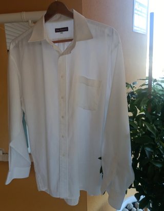 Camisa Van Heusen Blanca Talla 43