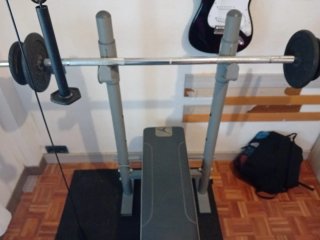 Pack Gimnasio Banco Press y Barra