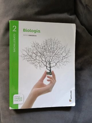 Libro Biología Bachillerato 2 Santillana