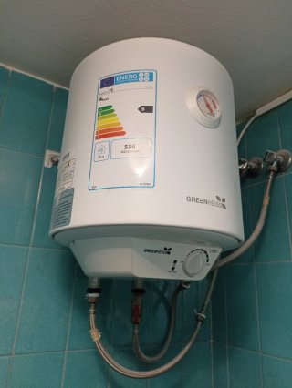 Termo calentador agua GREENHEISS TV 15L