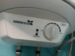 Termo calentador agua GREENHEISS TV 15L