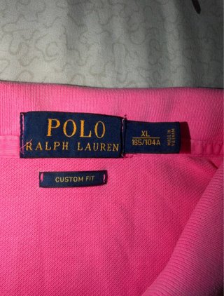 Polo Ralph Lauren Custom Fit XL Rosa