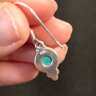 Pendientes Plata 925 Turquesa