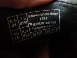 Zapatos Dr. Martens negros