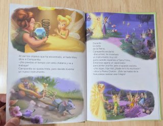 Clásico cuento Disney. "Campanilla". Salvat.
