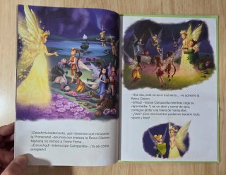 Clásico cuento Disney. "Campanilla". Salvat.