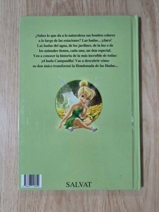 Clásico cuento Disney. "Campanilla". Salvat.
