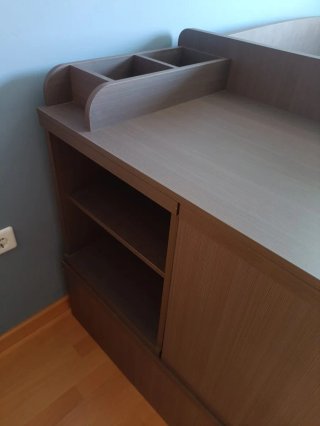 Cuna convertible en cama 90cm
