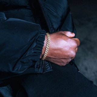 Pulsera CUBANA MIAMI ORO 18K - Iced Out