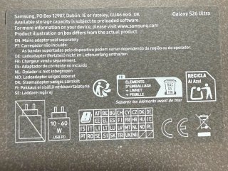 Samsung Galaxy S26 Ultra Caja
