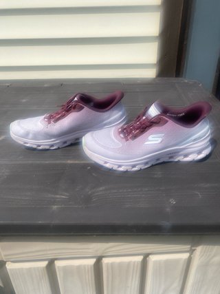 Zapatillas Skechers Mujer Rosa y Morado