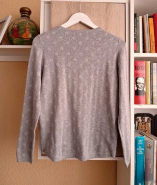 (L) Jersey de punto de manga larga de Mango