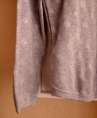 (L) Jersey de punto de manga larga de Mango