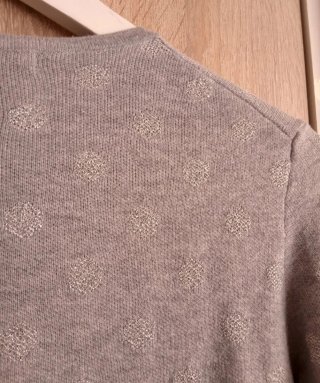 (L) Jersey de punto de manga larga de Mango