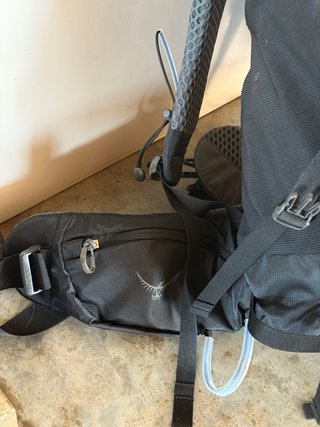 Mochila Osprey Kestrel 48 Talla L-XL Negra