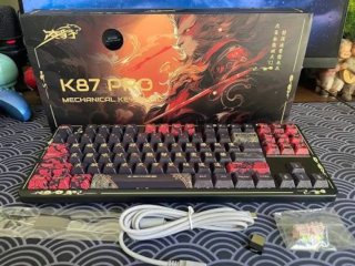 Teclado inalambrico Mecánico Gaming LINGBAO K87pro