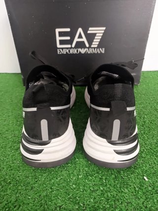 Zapatillas Emporio Armani EA7 Negras Blancas