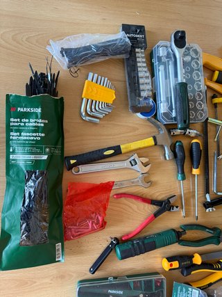 Kit herramientas Stanley y Parkside